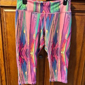 Zella Multicolor Striped Leggings